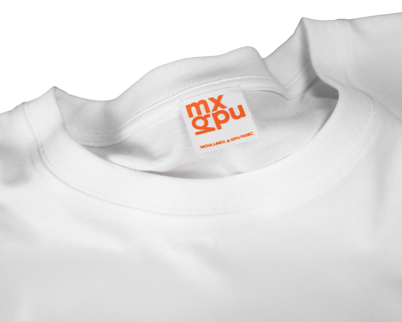 MXGPU T-Shirt - White/Orange