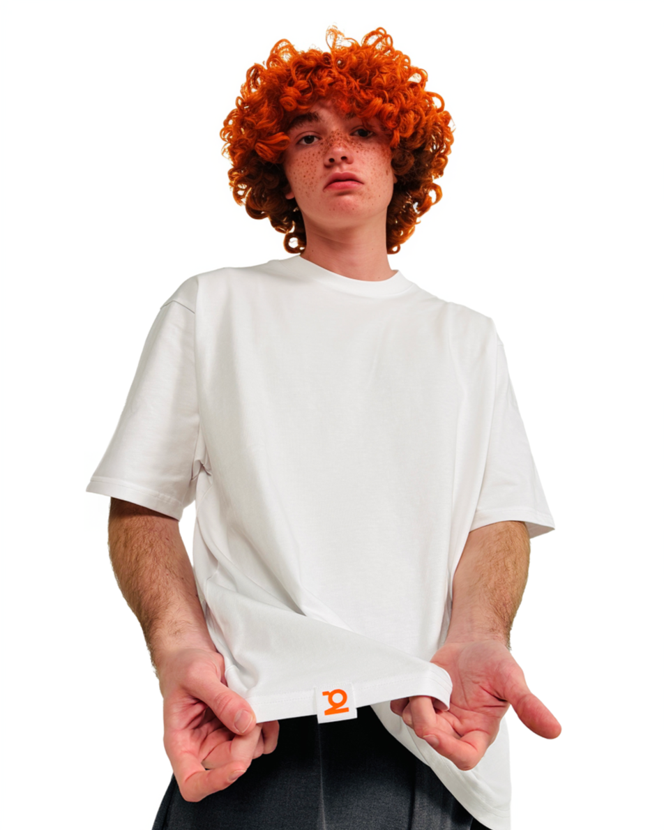 MXGPU T-Shirt - White/Orange